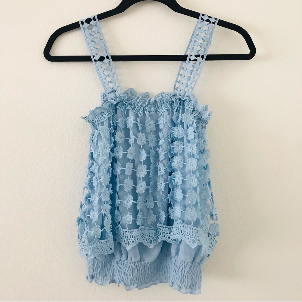 Floral Strappy Top (Boutique)